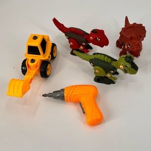 Tobbi take apart dinosaurs